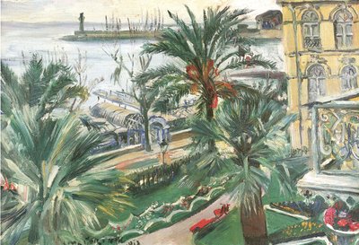 Menton, France by Lovis Corinth